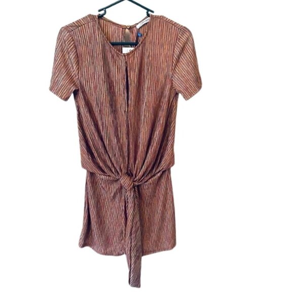 NWT ZARA Striped Multicolor Playsuit – Size S - Jumpsuit/Romper/Bodysuit - Picture 1 of 7